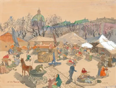 Der Alte Naschmarkt Vienna