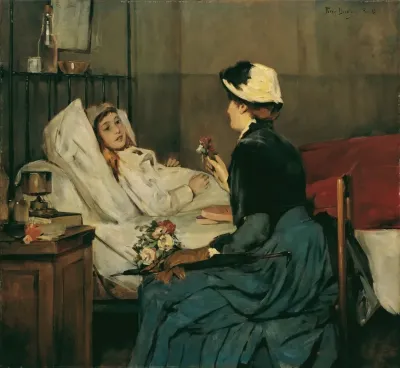 Der Besuch Am Krankenbett