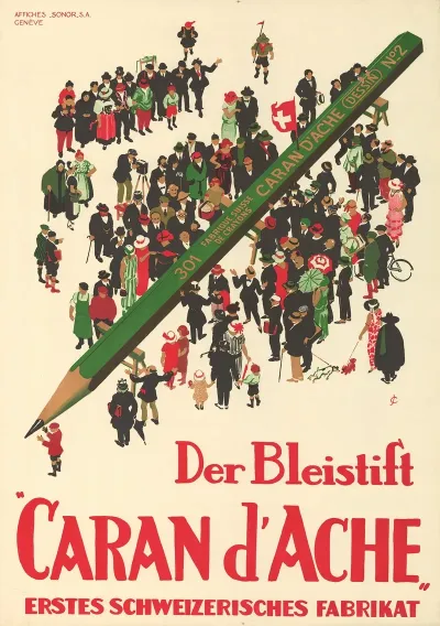 Der Bleistift Caran Dache Erstes Schweizerisches Fabrikat