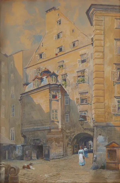 Der Dreifaltigkeitshof In Wien