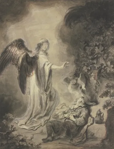 Der Engel Erscheint Jacob Im Traume