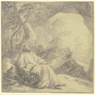 Der Heilige Franziskus In Der Hohle