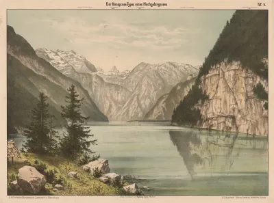 Der Konigssee Typus Eines Hochgebirgssees