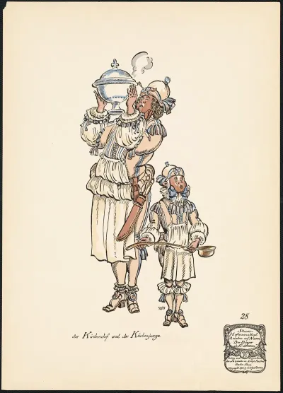 Der Kuchenchef Und Der Kuchenjunge