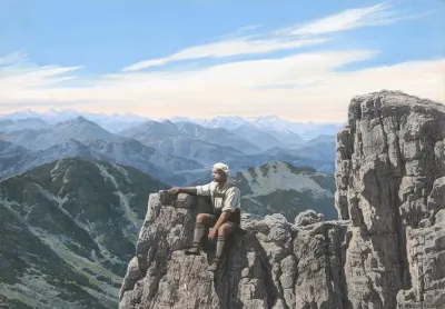 Der Kunstler Auf Dem Plankenstein