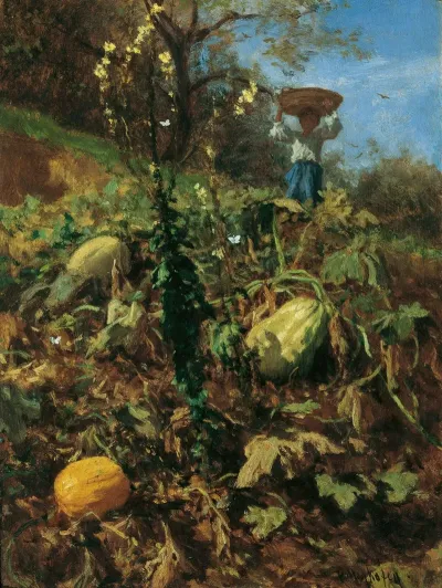 Der Kurbisgarten