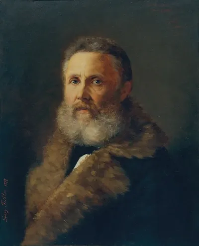 Der Maler Carl Teibler Der Vater Des Kunstlers