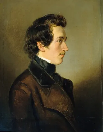 Der Maler Leopold Brunner D Jungere