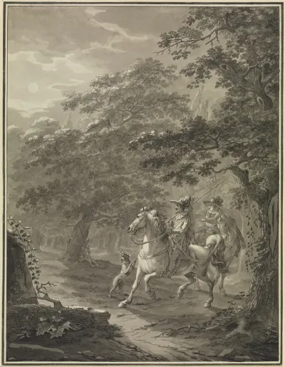 Der Mann Unter Dem Baum Illustration Zu Ritter Horst I