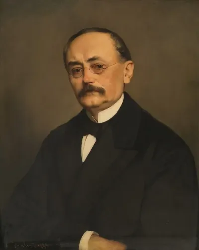 Der Minister Leopold Ritter Hasner Von Artha