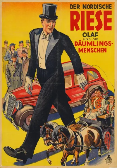 Der Nordische Riese Olaf Und Die Daumlings Menschen
