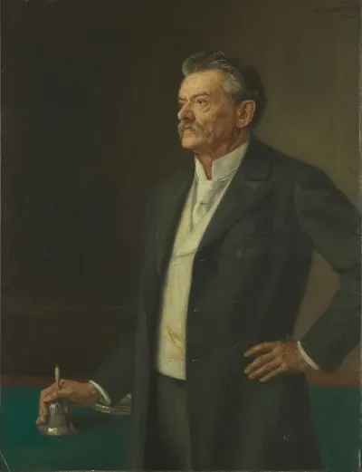 Der Reichstagsprasident Dr Theodor Kathrein