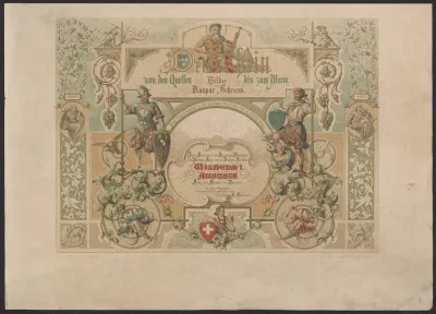 Der Rhein Von Den Quellen Bis Zum Meere Title Page