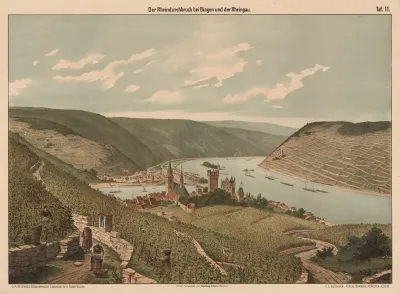 Der Rheindurchbruch Bei Bingen Und Der Rheingau