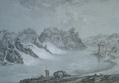 Der Rheinfall Bei Schaffhausen