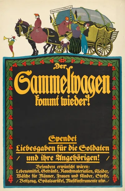 Der Sammelwagen Kommt Wieder Spendet Liebesgaben Fur Die Soldaten Und Ihre Angehorigen