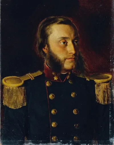 Der Schiffsbau Ingenieur Josef Von Romako Als Oberleutnant