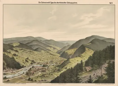 Der Schwarzwald Typus Des Ober Rheinischen Gebirgssystems