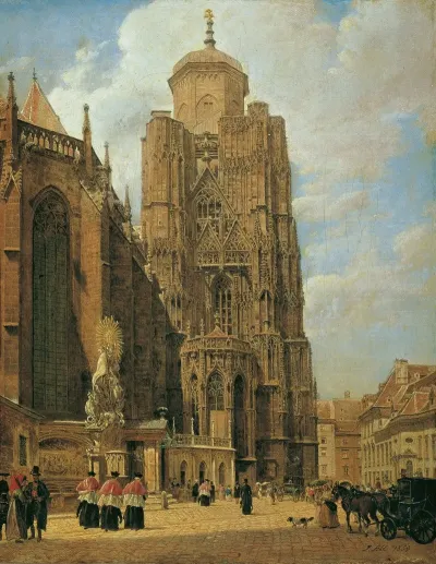 Der Stephansdom In Wien