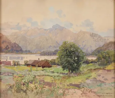 Der Traunsee Bei Altmunster
