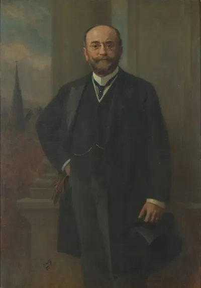 Der Wiener Burgermeister Dr Richard Weiskirchner