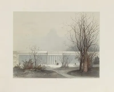 Der Wintergarten In Der Kaiserlichen Koniglichen Hofburg Zu Wien Pl 01