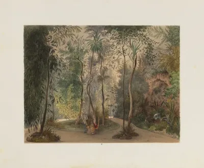 Der Wintergarten In Der Kaiserlichen Koniglichen Hofburg Zu Wien Pl 04