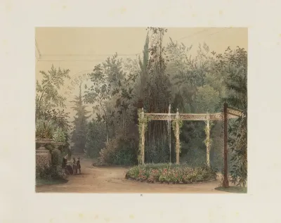 Der Wintergarten In Der Kaiserlichen Koniglichen Hofburg Zu Wien Pl 09