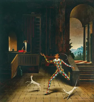 Der Zauberer Und Der Harlekin