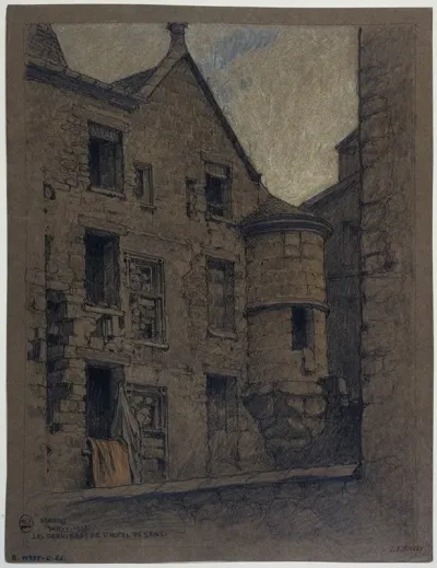 Derriere De Lhotel De Sens