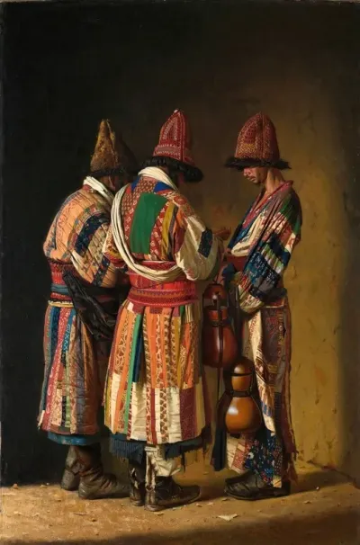 Dervishes In Festive Attire
