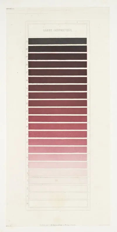 Des Couleurs Et De Leurs Applications Aux Arts Industriels A Laide Des Cercles Chromatiques Pl 17