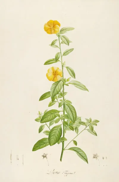 Description Des Plantes Rares Cultivees A Malmaison Et A Navarre Pl 17