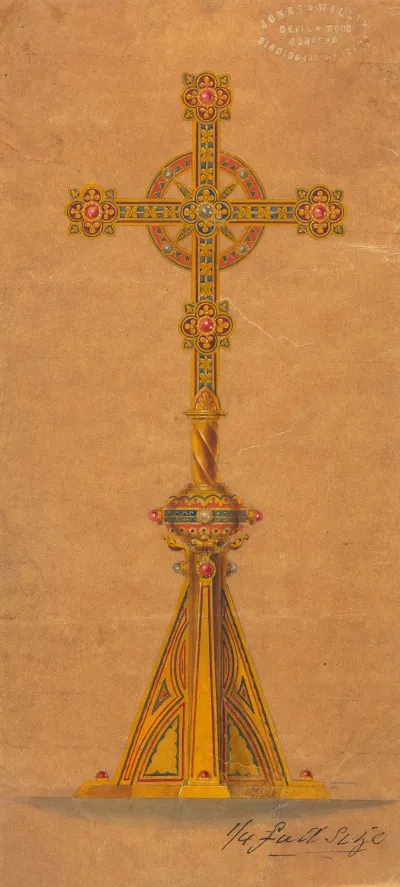 Design Executed For Jones And Willis Metal And Wood Workers And Church Furniture Manufacturers Of Birmingham And London 10