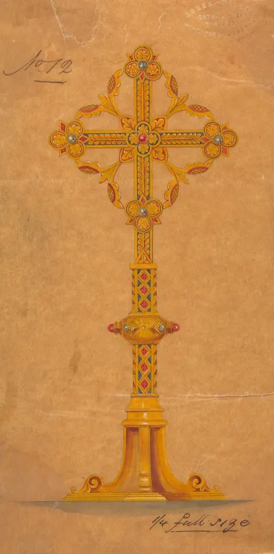 Design Executed For Jones And Willis Metal And Wood Workers And Church Furniture Manufacturers Of Birmingham And London 11
