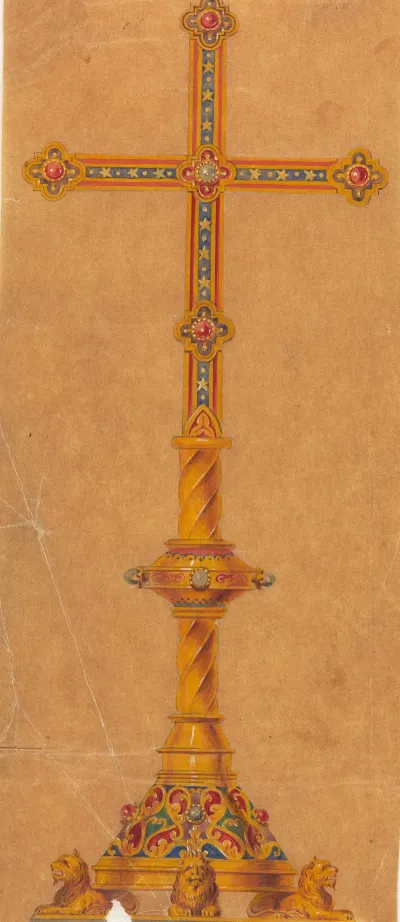 Design Executed For Jones And Willis Metal And Wood Workers And Church Furniture Manufacturers Of Birmingham And London 12