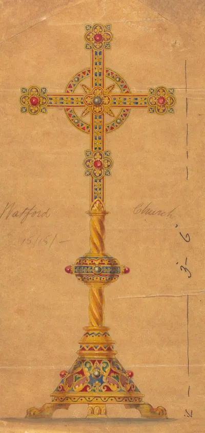 Design Executed For Jones And Willis Metal And Wood Workers And Church Furniture Manufacturers Of Birmingham And London 13