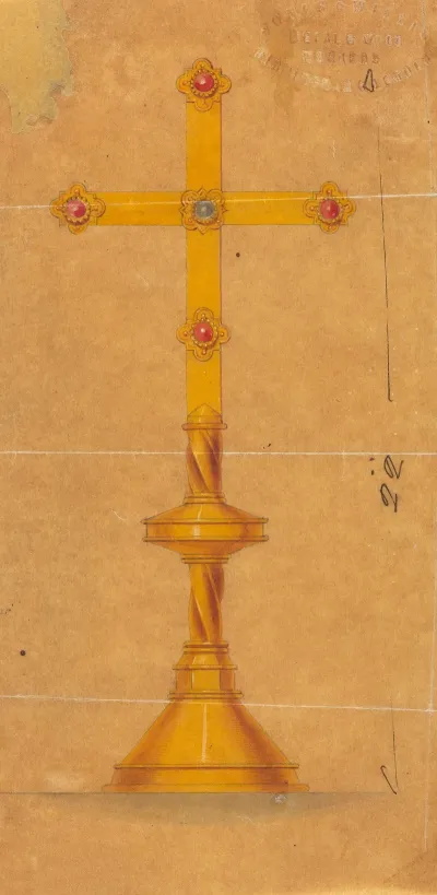Design Executed For Jones And Willis Metal And Wood Workers And Church Furniture Manufacturers Of Birmingham And London 16