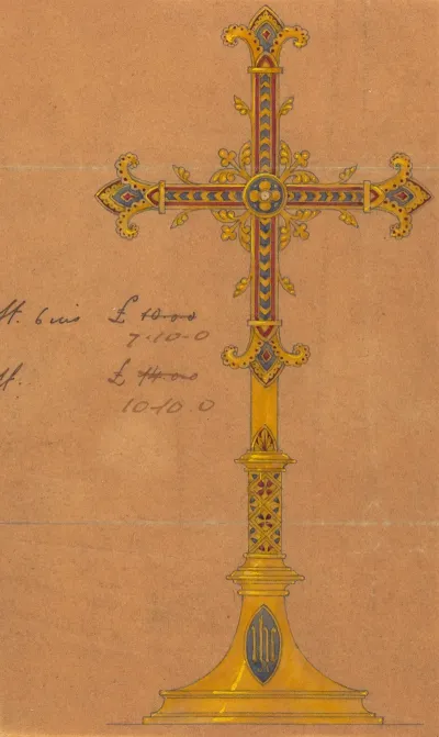 Design Executed For Jones And Willis Metal And Wood Workers And Church Furniture Manufacturers Of Birmingham And London 17