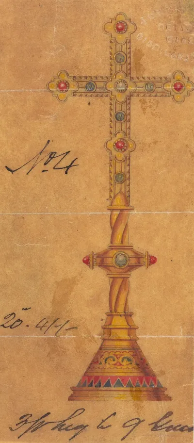 Design Executed For Jones And Willis Metal And Wood Workers And Church Furniture Manufacturers Of Birmingham And London 20