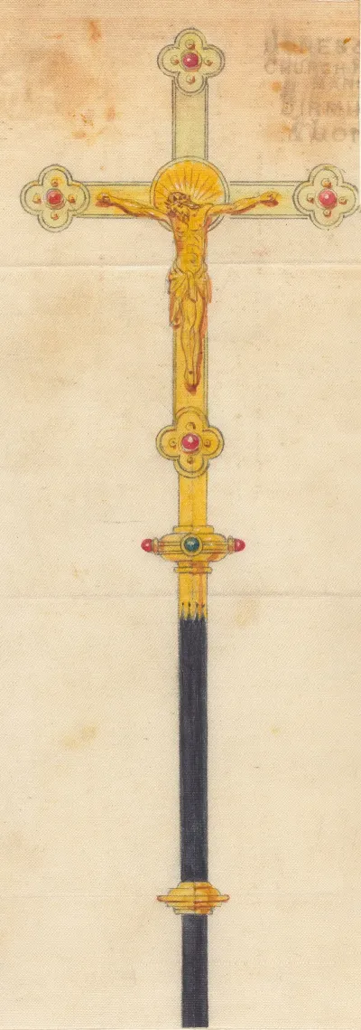 Design Executed For Jones And Willis Metal And Wood Workers And Church Furniture Manufacturers Of Birmingham And London 21