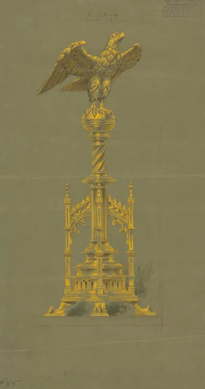 Design Executed For Jones And Willis Metal And Wood Workers And Church Furniture Manufacturers Of Birmingham And London 28