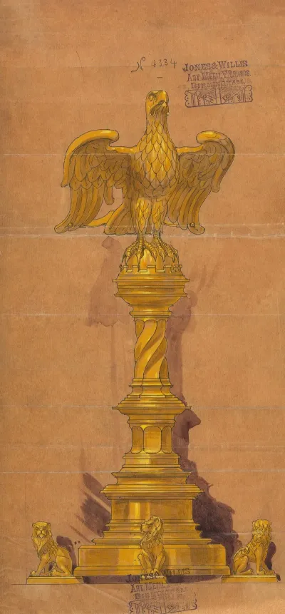 Design Executed For Jones And Willis Metal And Wood Workers And Church Furniture Manufacturers Of Birmingham And London 29
