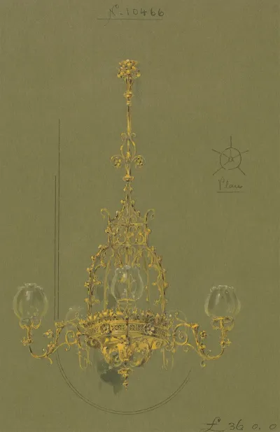 Design Executed For Jones And Willis Metal And Wood Workers And Church Furniture Manufacturers Of Birmingham And London 34