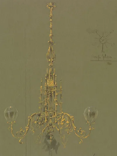 Design Executed For Jones And Willis Metal And Wood Workers And Church Furniture Manufacturers Of Birmingham And London 35