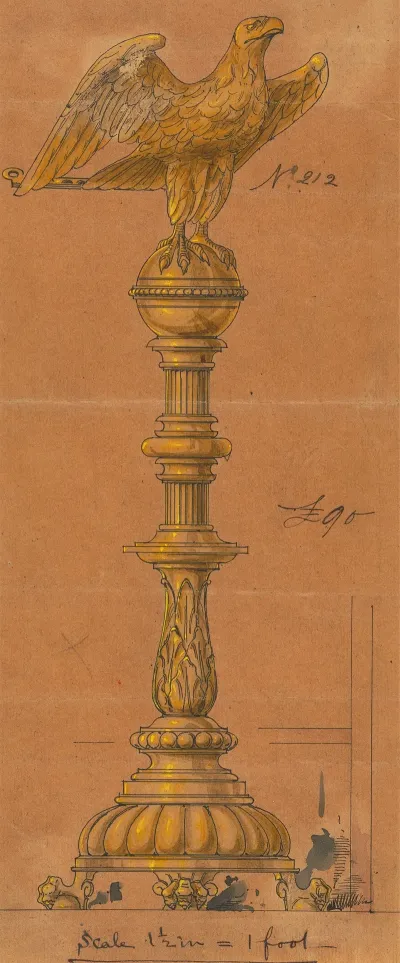 Design Executed For Jones And Willis Metal And Wood Workers And Church Furniture Manufacturers Of Birmingham And London 44