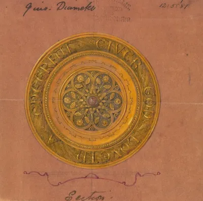 Design Executed For Jones And Willis Metal And Wood Workers And Church Furniture Manufacturers Of Birmingham And London 47