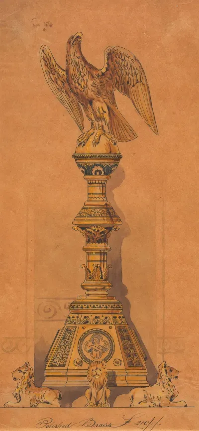 Design Executed For Jones And Willis Metal And Wood Workers And Church Furniture Manufacturers Of Birmingham And London 48