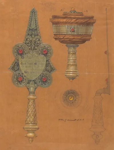 Design Executed For Jones And Willis Metal And Wood Workers And Church Furniture Manufacturers Of Birmingham And London 6