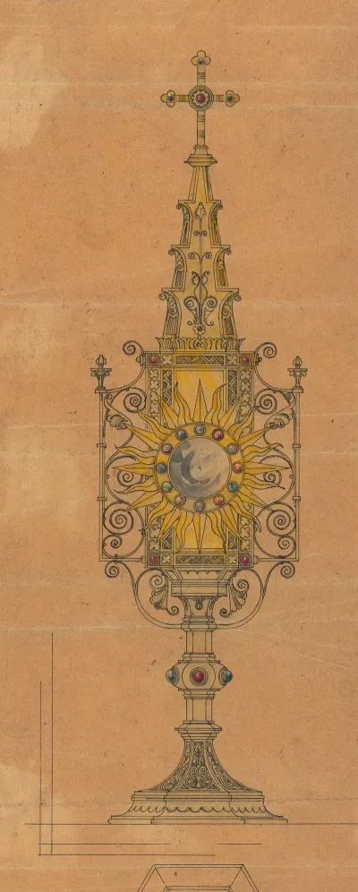 Design Executed For Jones And Willis Metal And Wood Workers And Church Furniture Manufacturers Of Birmingham And London 8